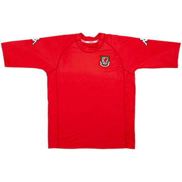 2000-01 Wales Maillot Domicile - 9/10 - (L)