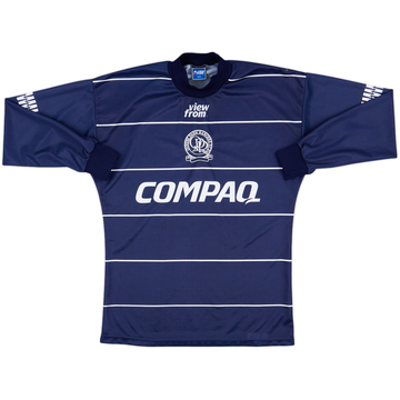 1995-96 QPR Maillot Extérieur Manches Longues - 10/10 - (M)