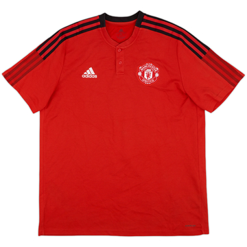 2021-22 Manchester United adidas Polo - 8/10 - (XL)