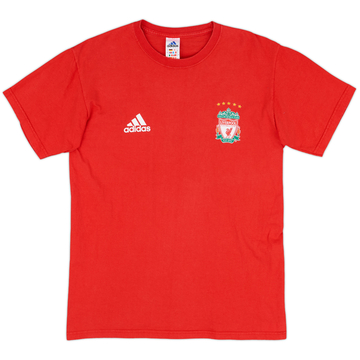 2006-07 Liverpool adidas T-shirt Coton - 8/10 - (S)