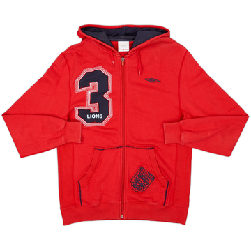 2007-09 England Umbro Veste de survêtement à capuche - 7/10 - (M)