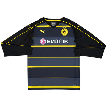 2016-17 Borussia Dortmund Maillot Extérieur L/S - 9/10 - (XL.Boys)