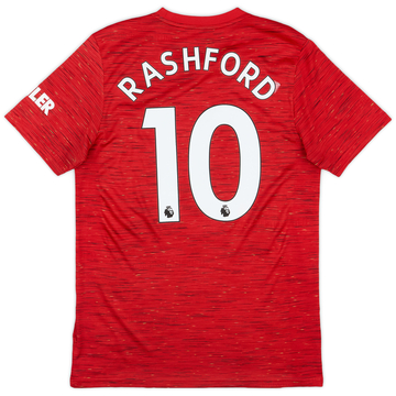 2020-21 Manchester United Maillot domicile Rashford #10 - 5/10 - (M)