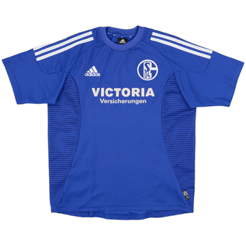 2002-04 Schalke Maillot Domicile - 8/10 - (XL.Boys)