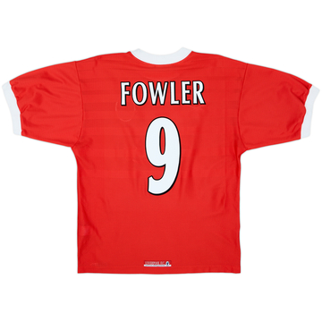 1998-00 Liverpool Maillot domicile Fowler #9 - 5/10 - (M)