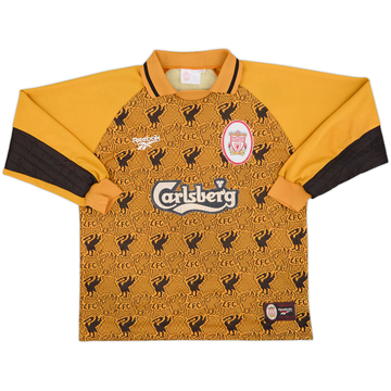 1996-97 Liverpool Maillot GK - 8/10 - (M)