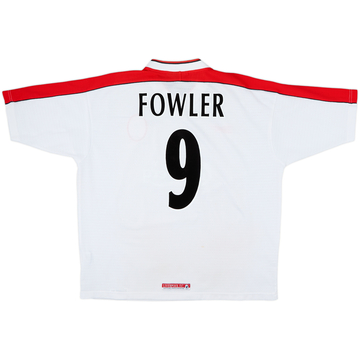 1998-99 Liverpool Maillot extérieur Fowler #9 - 8/10 - (XL)