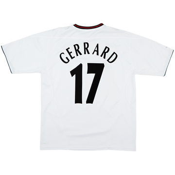2003-04 Liverpool Maillot extérieur Gerrard #17 - 7/10 - (L)