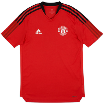 2021-22 Manchester United adidas Maillot d'entraînement - 10/10 - (M)