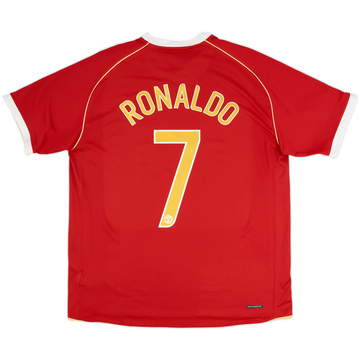 2006-07 Manchester United Maillot Domicile Ronaldo #7 - 8/10 - (S)