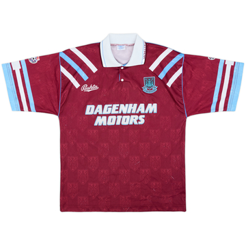 1991-92 West Ham Maillot domicile - 7/10 - (M)