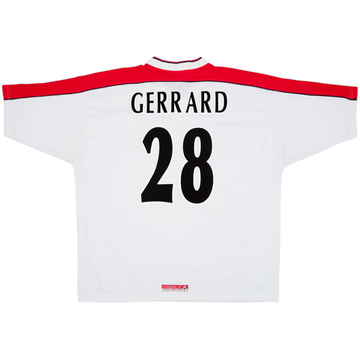 1998-99 Liverpool Maillot extérieur Gerrard #28 - 7/10 - (XXL)