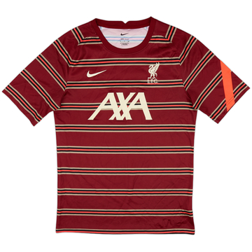 2021-22 Liverpool Nike Maillot d'entraînement - 7/10 - (S)