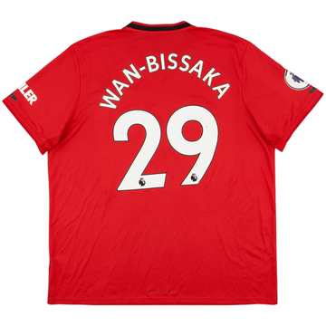 2019-20 Manchester United Maillot Domicile Wan-Bissaka #29 - 6/10 - (XXL)