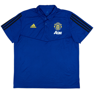 2019-20 Manchester United adidas Polo - 10/10 - (XL)