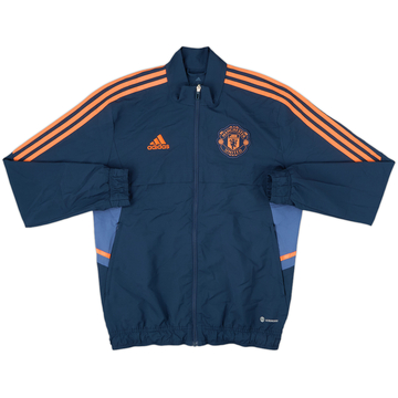 2022-23 Manchester United adidas Veste de survêtement - 8/10 - (S)