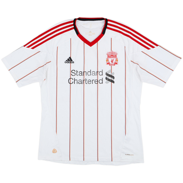 2010-11 Liverpool Maillot extérieur - 5/10 - (L)