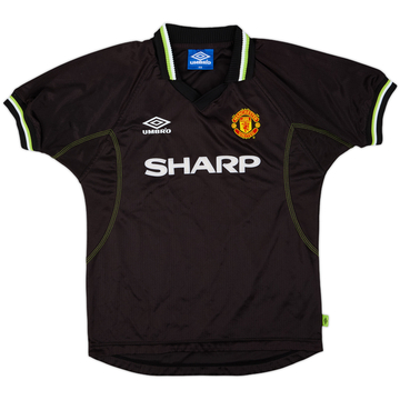 1998-99 Manchester United Maillot Third - 9/10 - (M.Boys)