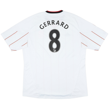 2010-11 Liverpool Maillot Extérieur Gerrard #8 - 6/10 - (3XL)