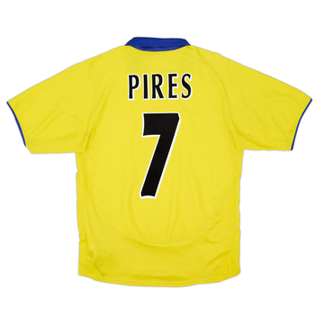 2003-05 Arsenal Maillot extérieur Pires #7 - 6/10 - (S)