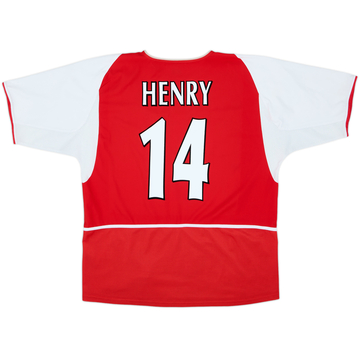 2002-04 Arsenal Maillot domicile Henry #14 - 8/10 - (XXL)