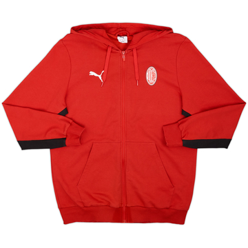 2017-18 AC Milan Puma Veste de survêtement à capuche - 9/10 - (L)
