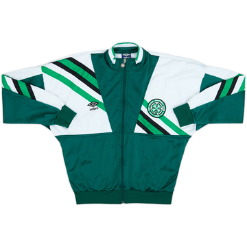 1991-92 Celtic Umbro Veste de survêtement - 8/10 - (M)