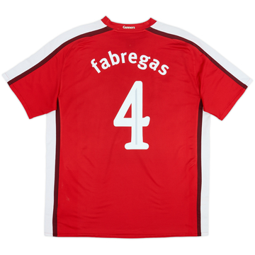 2008-10 Arsenal Maillot domicile Fabregas #4 - 6/10 - (XL)