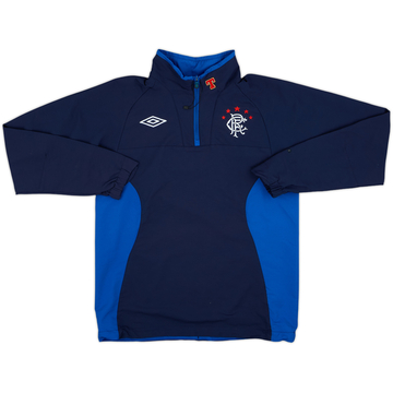 2010-11 Rangers Umbro Haut d'entraînement 1/4 Zip - 7/10 - (S)