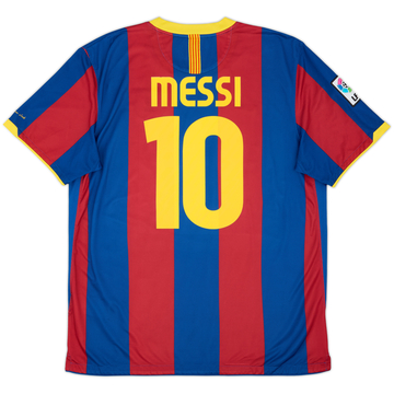 2010-11 Barcelona Maillot Domicile Messi #10 - 6/10 - (XL)