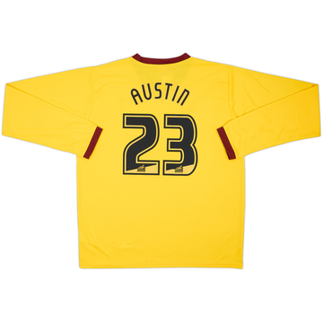 2011-12 Burnley Maillot Extérieur ML Austin #23 (XXL)