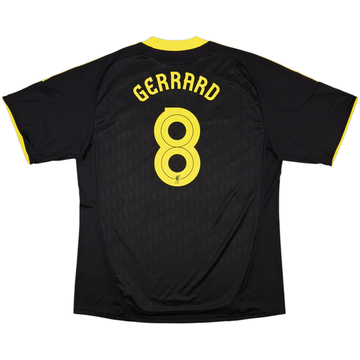 2010-11 Liverpool Maillot third Gerrard #8 (3XL)