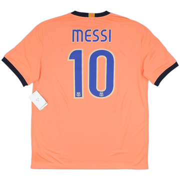 2009-10 Maillot extérieur Barcelona Messi #10 (XL)