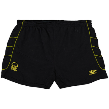 1998-99 Nottinham Forest Umbro Short d'entraînement - 8/10 - (XL)