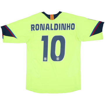 Maillot extérieur 2005-06 Barcelona Ronaldinho #10 - 8/10 - (M)