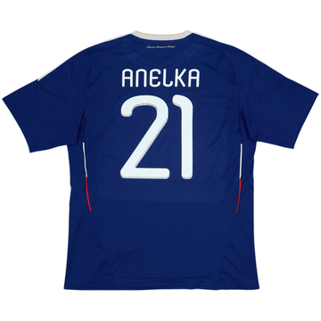 2009-10 Maillot domicile France Anelka #21 - 6/10 - (XL)