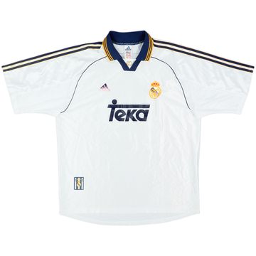 1998-00 Real Madrid Maillot Domicile - 5/10 - (XL)