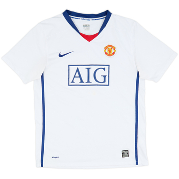 Maillot extérieur Manchester United 2008-10 - 5/10 - (XL.Boys)