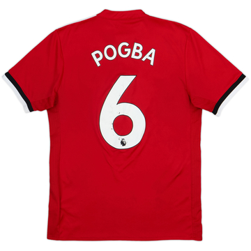 2017-18 Manchester United Maillot domicile Pogba #6 - 5/10 - (S)