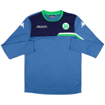 2015-16 Wolfsburg Kappa Maillot d'entraînement manches longues - 8/10 - (M)