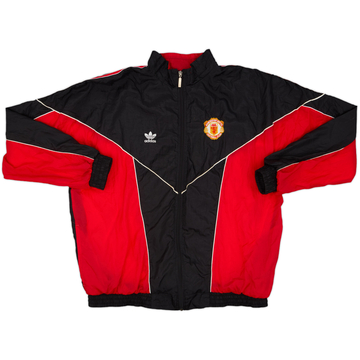 1988-89 Manchester United adidas Veste de survêtement - 8/10 - (L/XL)