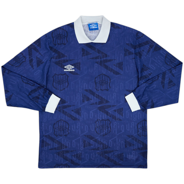 1990s Umbro Maillot Template L/S #8 - 7/10 - (XL)