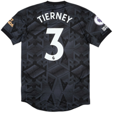 2022-23 Arsenal Maillot extérieur authentique Tierney #3 - 8/10 - (S)