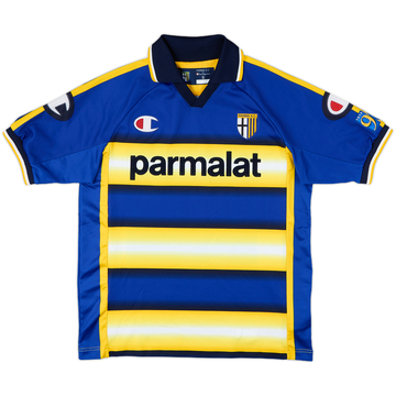 2003-04 Parma '90 Years' Maillot Domicile - 10/10 - (S)