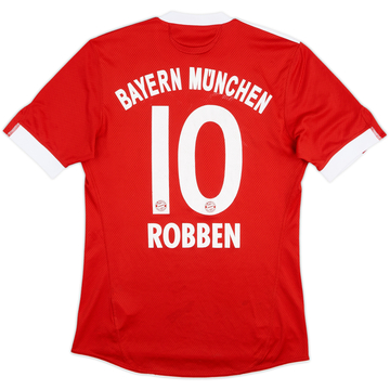 2009-10 Bayern Munich Maillot Domicile Robben #10 - 6/10 - (S)