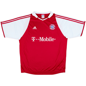 2003-04 Bayern Munich Maillot domicile signé - 7/10 - (L)