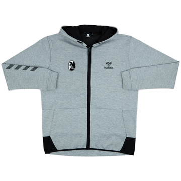 2018-19 Freiburg Hummel Veste de survêtement à capuche - 8/10 - (XL)