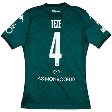 2024-25 Monaco Maillot de match Champions League extérieur Teze #4