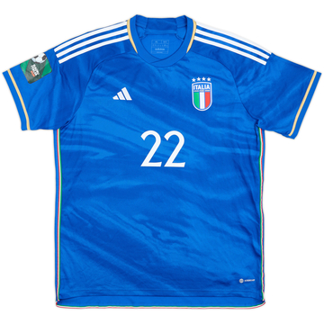 2023-24 Italy Maillot Domicile #22 - 9/10 - (XL)