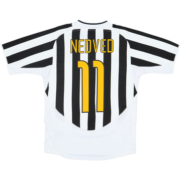 2003-04 Juventus Maillot Domicile Nedved #11 - 8/10 - (S)